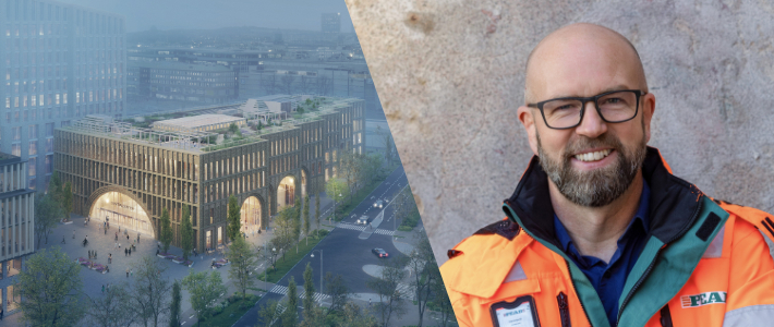 Cirkulära material bygger Göteborgs nya centralstation