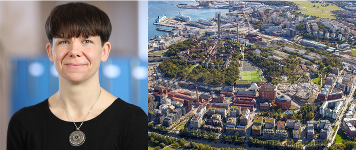 Hon granskar hållbarheten i Norra Djurgårdsstaden